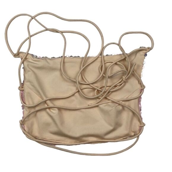 Superdown Aubree Sequin Set in Pink Multi XS NWT - Picture 5 of 9